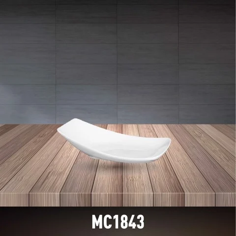 MC-1843 Đĩa sứ kiểu nghiêng Minh Châu
