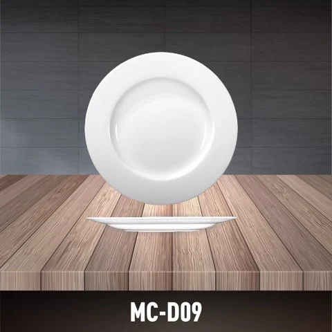 Đĩa sứ Minh Châu MC-D09 lòng đĩa bằng phẳng