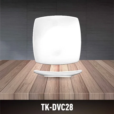 TK-DVC28 Đĩa vuông ảo sứ Trung Kiên