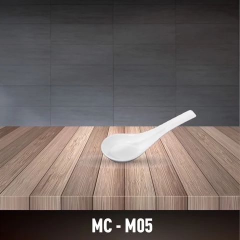 Thìa sứ thìa súp Minh châu MC-M05